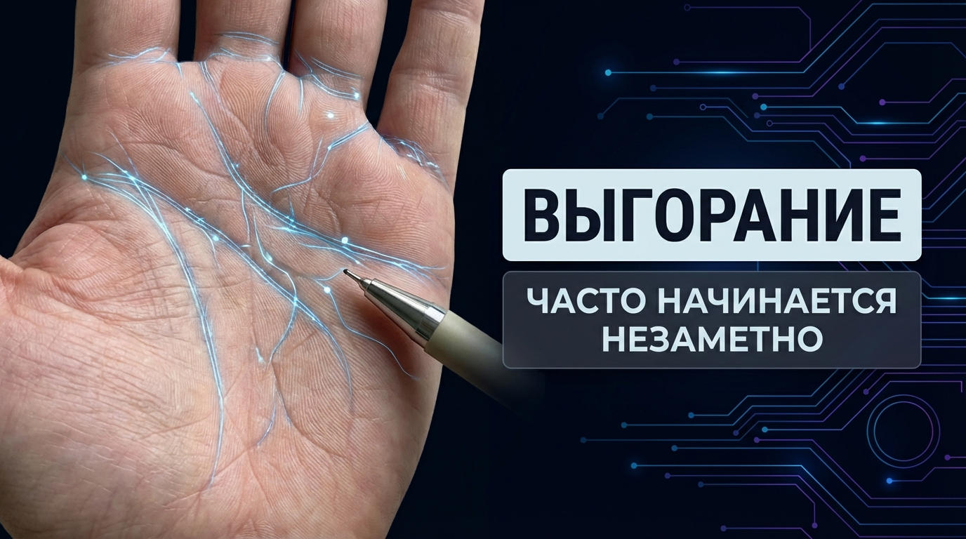 Анализ ладоней и хиромантия: поиск признаков скрытого выгорания и стресса на руках