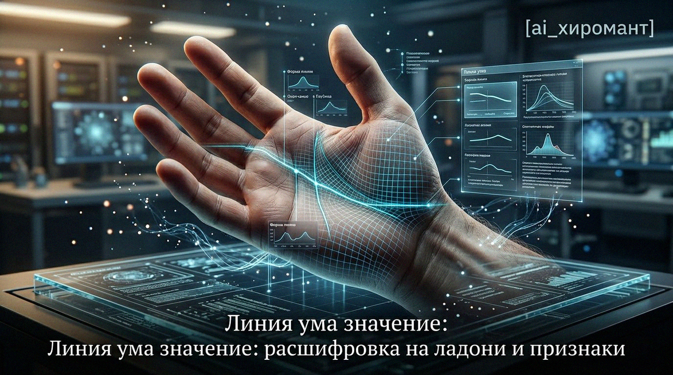 Расшифровка линии ума на ладони и ее признаки